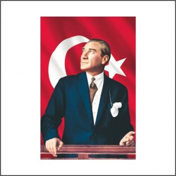 Atatürk Posteri - 400*600 cm
